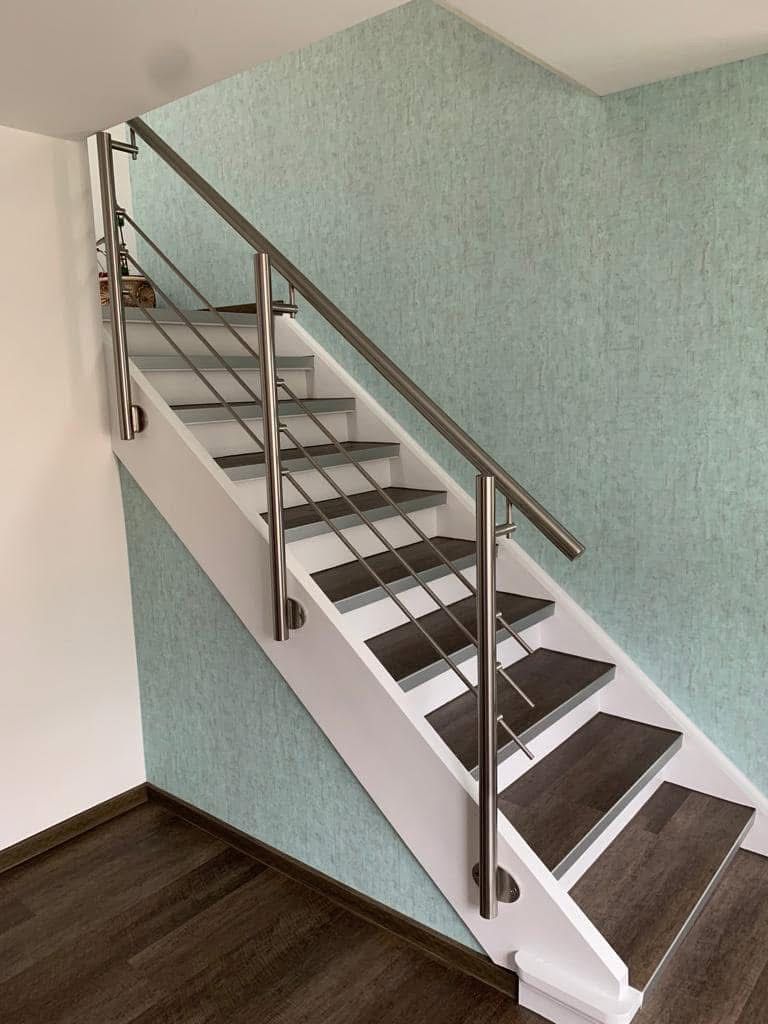 Edelstahlgeländer an Innentreppe: Edelstahl / Treppe in Eichsfeld
