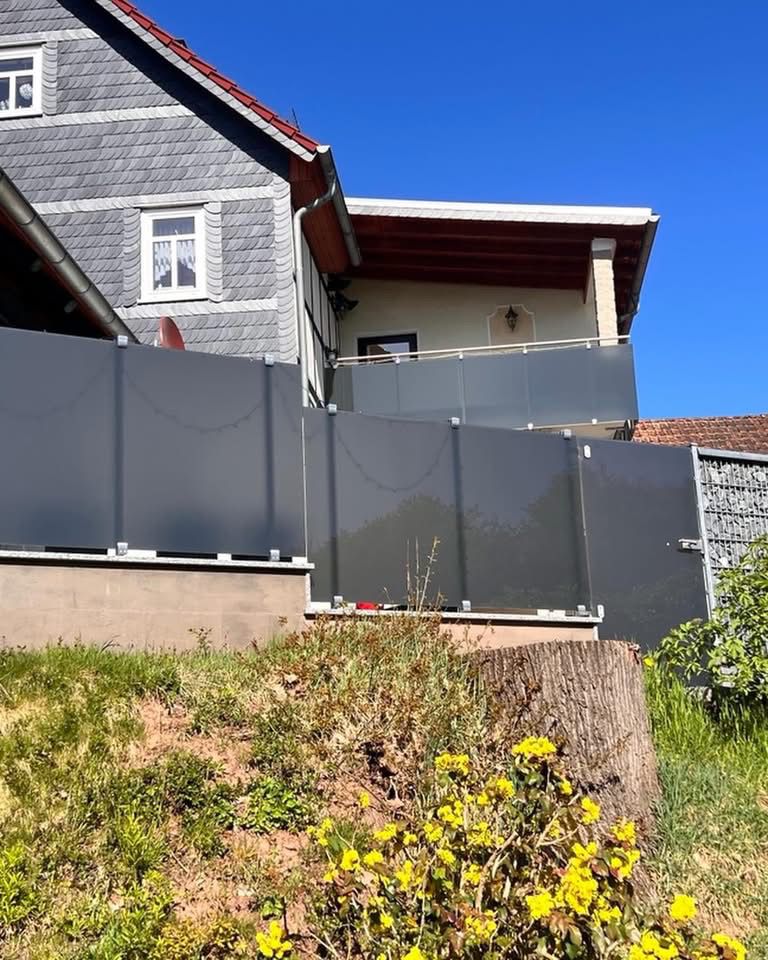 Sichtschutzgeländer am Hang: Geländer / Sichtschutz in Eichsfeld